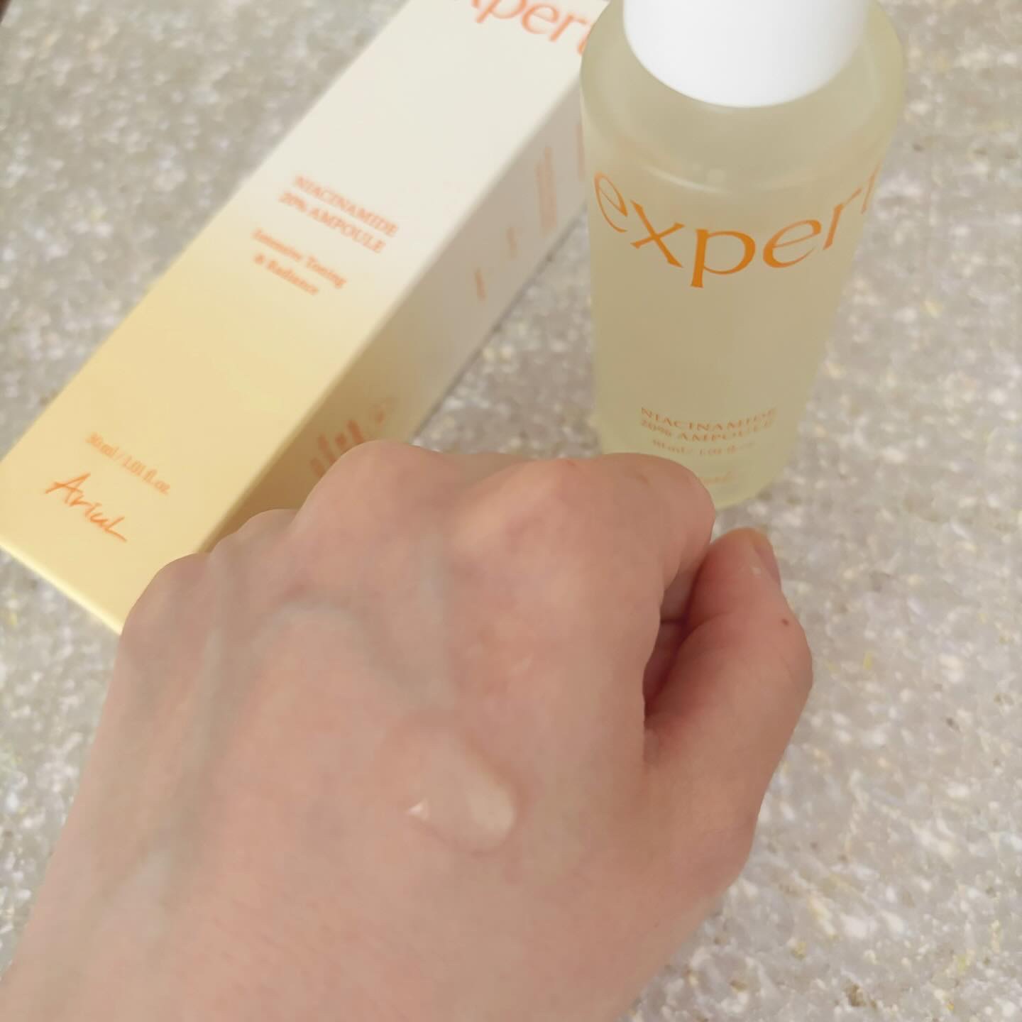 アリウル expert ナイアシンアミド20％アンプル/Ariul/美容液を使ったクチコミ（2枚目）