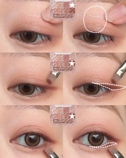 プティパレットアイズ/キャンメイク/パウダーアイシャドウを使ったクチコミ(4枚目)