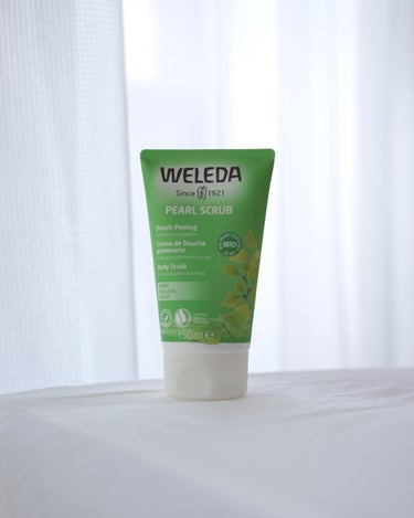 WELEDA ホワイトバーチ　ピーリングボディウォッシュのクチコミ「今年はボディケアとパーツケアを頑張ると決めているのでボディスクラブを新調しました🫧

ヴェレダ.....」（1枚目）