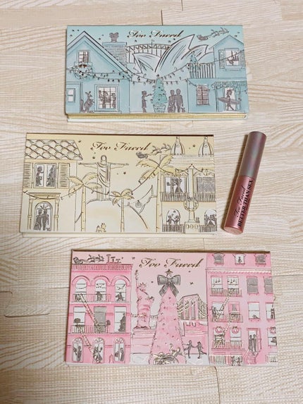 クリスマス アラウンド ザ ワールド メイクアップコレクション/Too Faced/メイクアップキットを使ったクチコミ(3枚目)