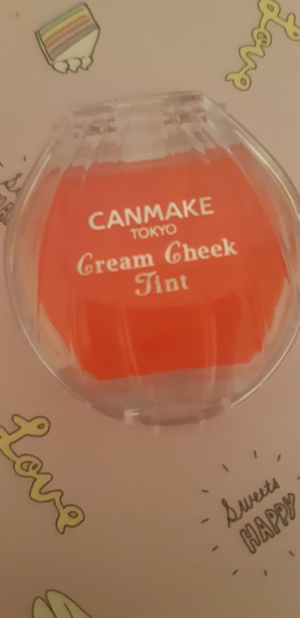 クリームチーク ティント/キャンメイク/ジェル・クリームチークを使ったクチコミ(1枚目)