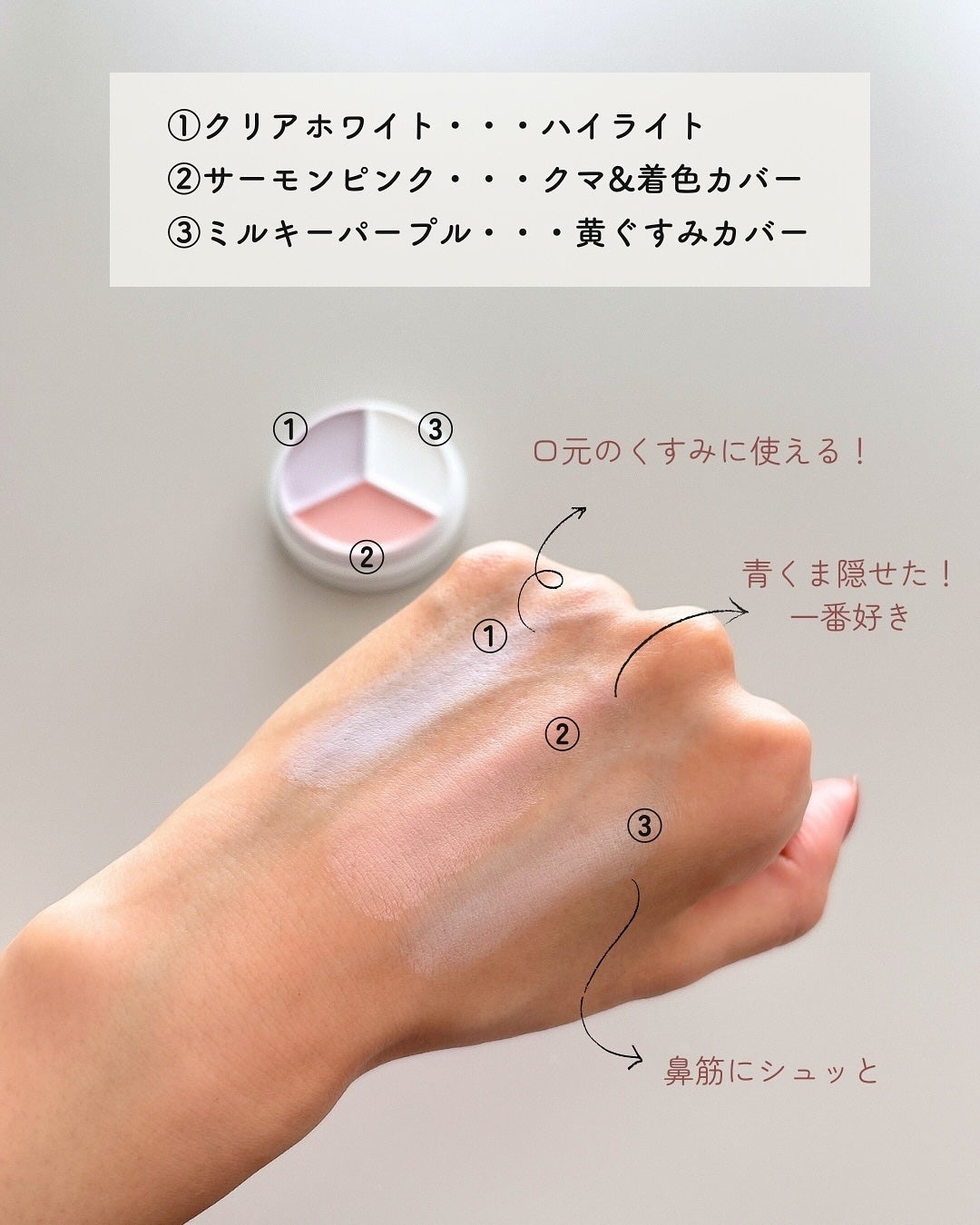 カバーアッププロコンシーラー/TFIT/パレットコンシーラーを使ったクチコミ(3枚目)