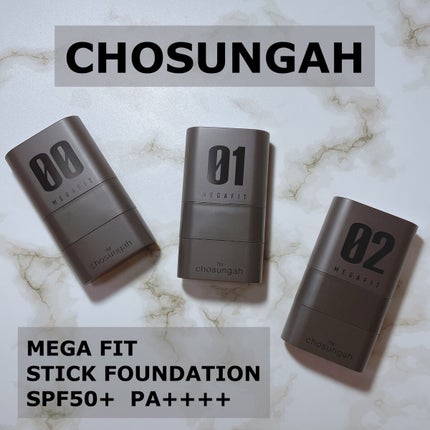メガ フィット スティックファウンデーション/CHOSUNGAH BEAUTY/その他ファンデーションを使ったクチコミ(1枚目)