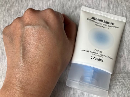 AWE・SUN AIRY-FIT Daily Moisurizer With Sunscreen/JUMISO/日焼け止めクリームを使ったクチコミ(3枚目)