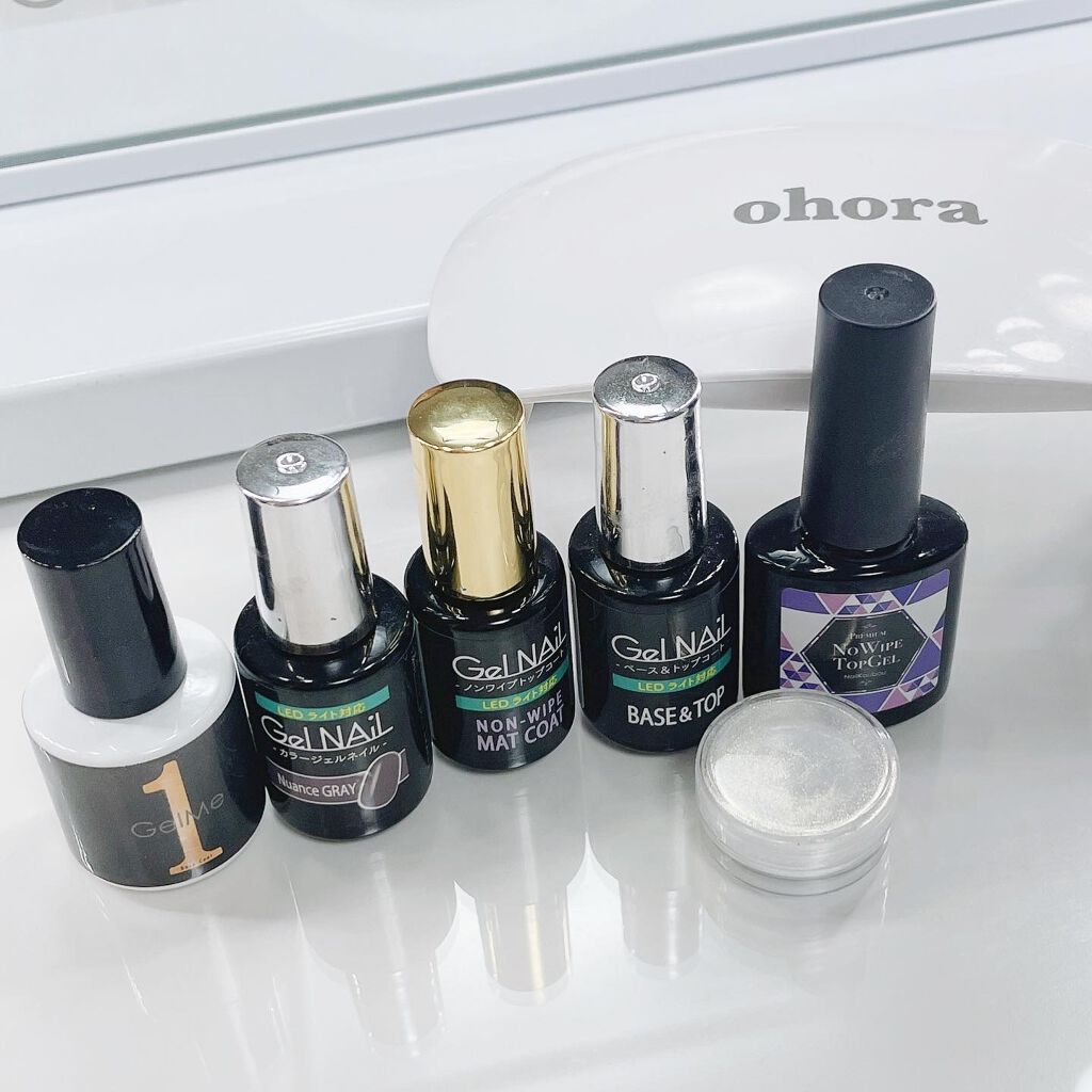 ジェルネイル(ライト対応)/セリア/ジェルネイルを使ったクチコミ(2枚目)