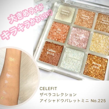 The Bella collection eyeshadow palette/CELEFIT/パウダーアイシャドウを使ったクチコミ（1枚目）