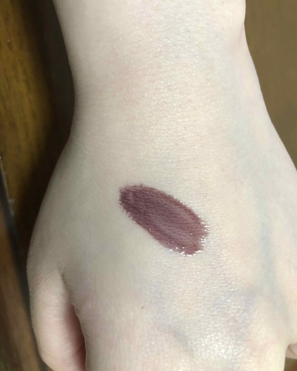 ケアオイルティントリップ 505 ブラックベリー/CandyDoll/リップティントを使ったクチコミ（2枚目）