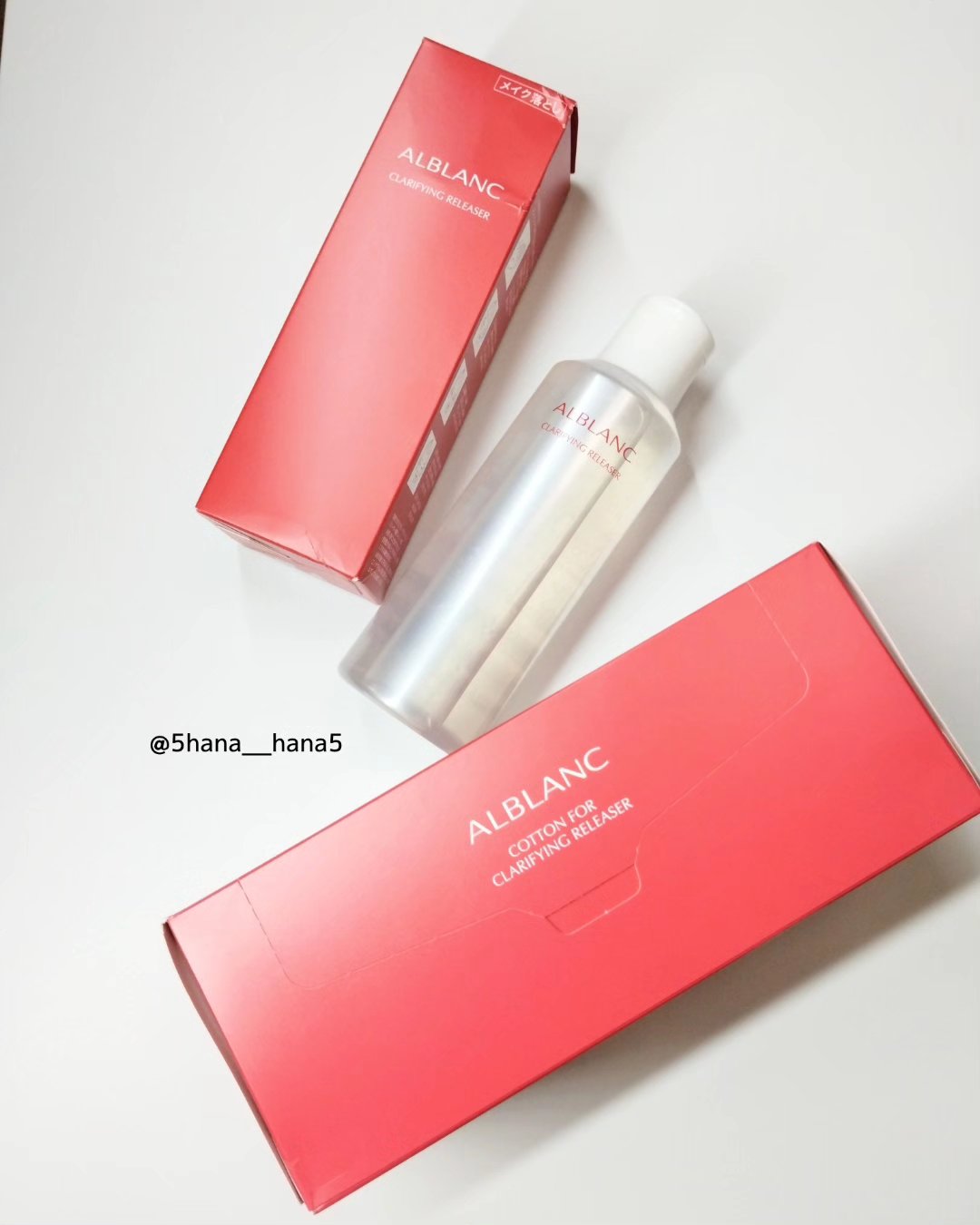 クラリファイイング リリーサー/ALBLANC/クレンジングウォーターを使ったクチコミ（1枚目）