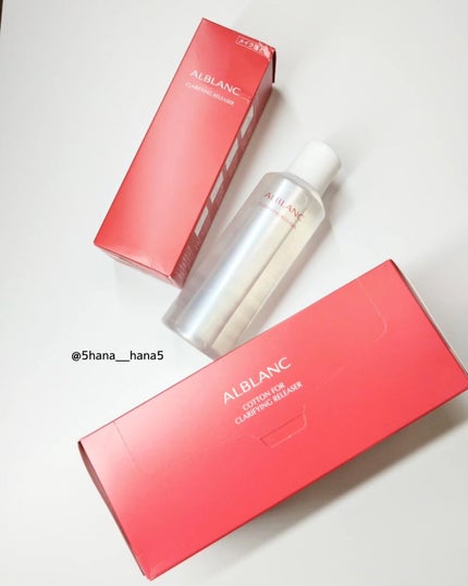 クラリファイイング リリーサー/ALBLANC/クレンジングウォーターを使ったクチコミ(1枚目)