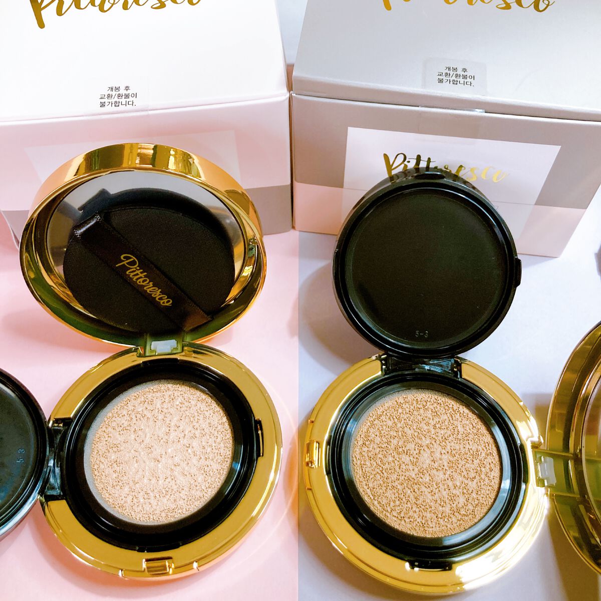 ミストBBクッション(リフィル込)/Pittoresco/クッションファンデーションを使ったクチコミ(2枚目)