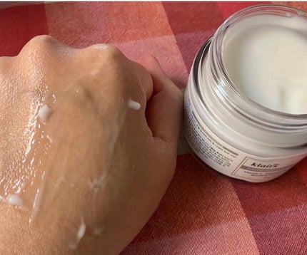 フレッシュリージュースドビタミンEマスク(90g)/Klairs/フェイスクリームを使ったクチコミ(4枚目)