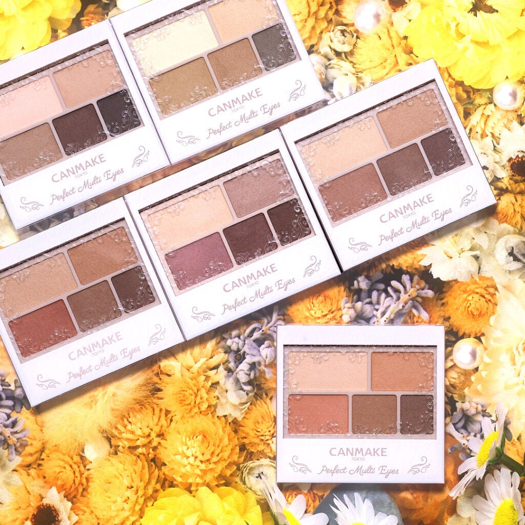 パーフェクトマルチアイズ/キャンメイク/アイシャドウパレットを使ったクチコミ(1枚目)