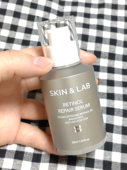 ヴィーガンリポソームレチノールセラム/SKIN&LAB/美容液を使ったクチコミ(1枚目)