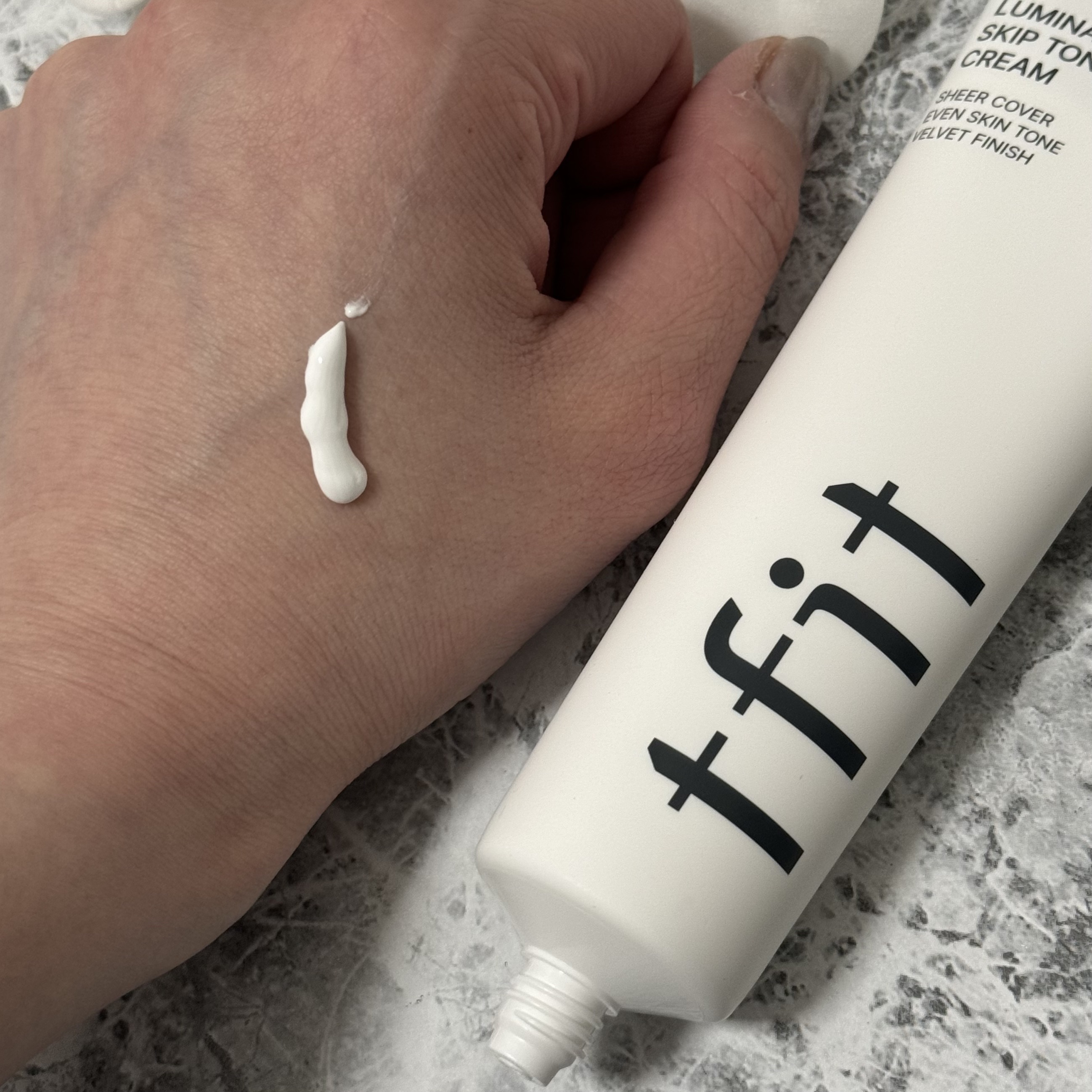 ルミネールスキップトーンアップクリーム/TFIT/化粧下地を使ったクチコミ（3枚目）