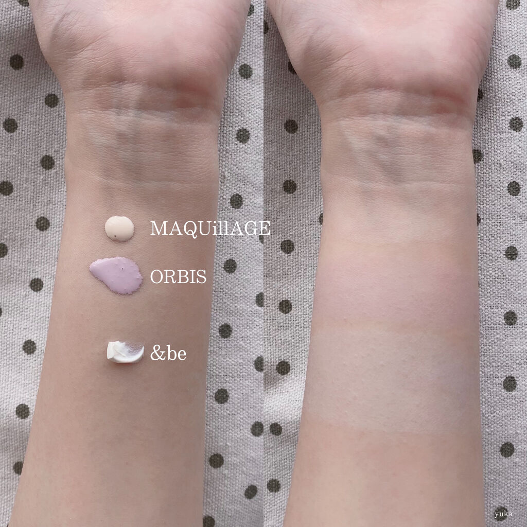 UVミルク/＆be/日焼け止め・UVケアを使ったクチコミ（3枚目）