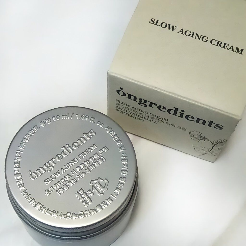 Slow Aging Cream /Ongredients/フェイスクリームを使ったクチコミ(1枚目)