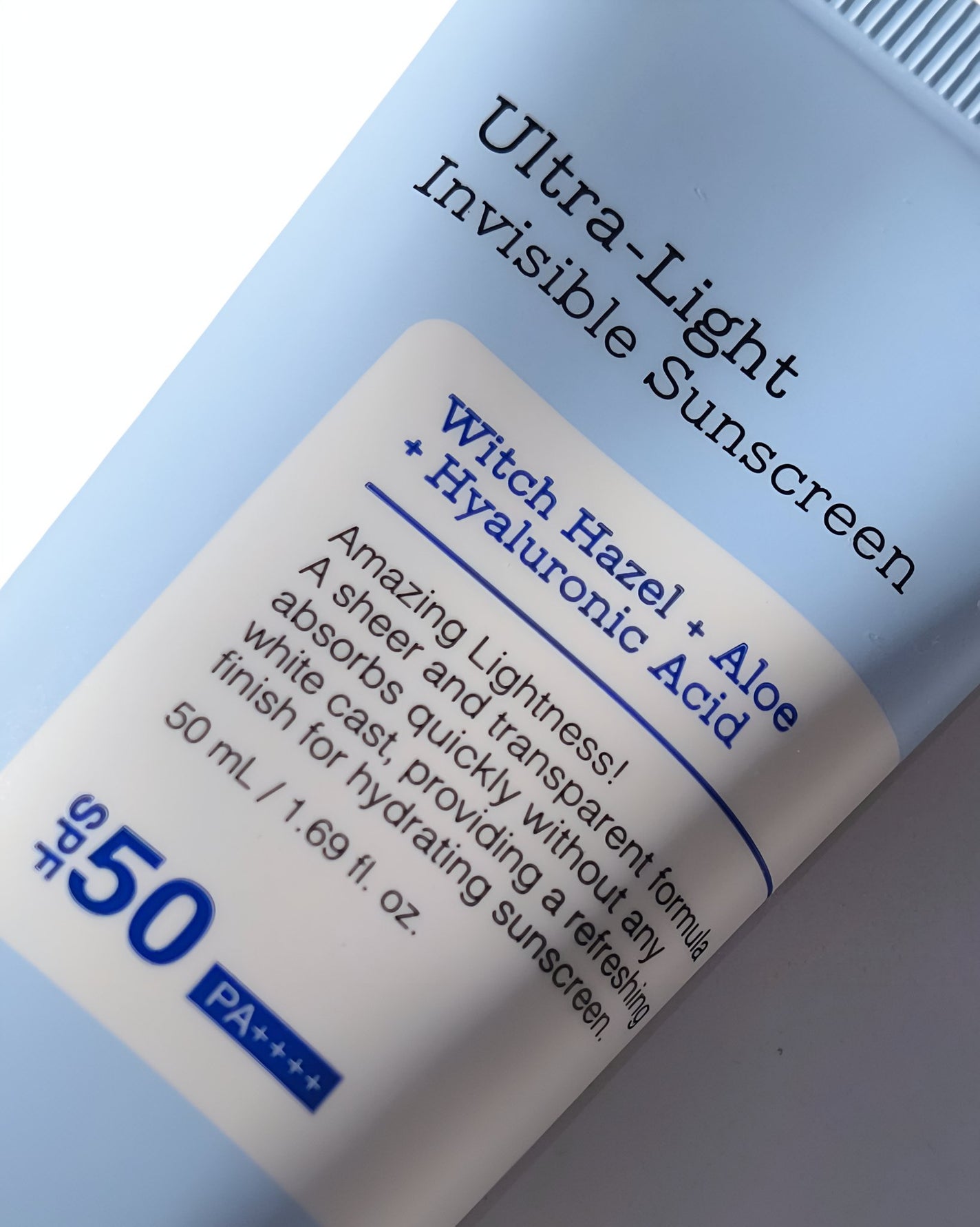 ウルトラライト透明UVクリーム/COSRX/日焼け止めクリームを使ったクチコミ(1枚目)