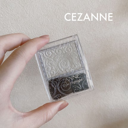 パールグロウハイライト/CEZANNE/パウダーハイライトを使ったクチコミ(1枚目)