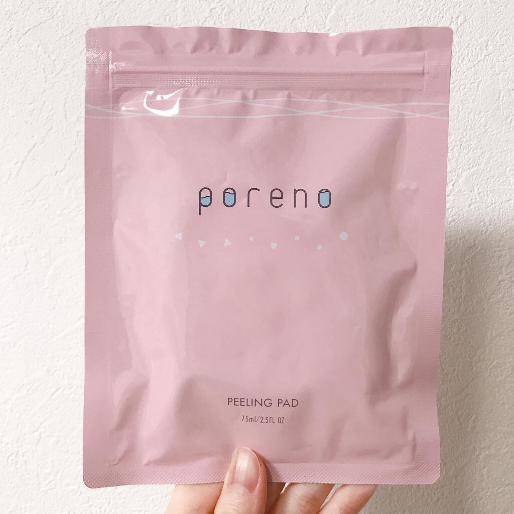 ピーリングパッド ポアノ/ウツクシア/トナーパッドを使ったクチコミ（1枚目）