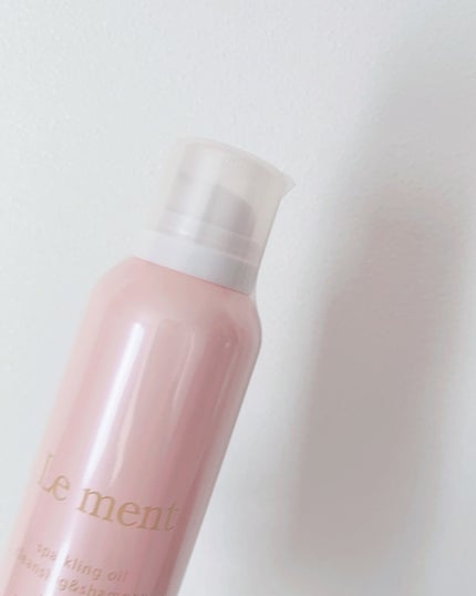 ルメント スパークリングオイル クレンジング&シャンプー ホワイトティー/Le ment/市販シャンプーを使ったクチコミ(1枚目)
