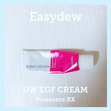 Easydew DW-EGF creamのクチコミ「#私の底見えコスメ 
今日の再生クリームを紹介❗️

【イージーデュ DW-EGF CREAM.....」（1枚目）