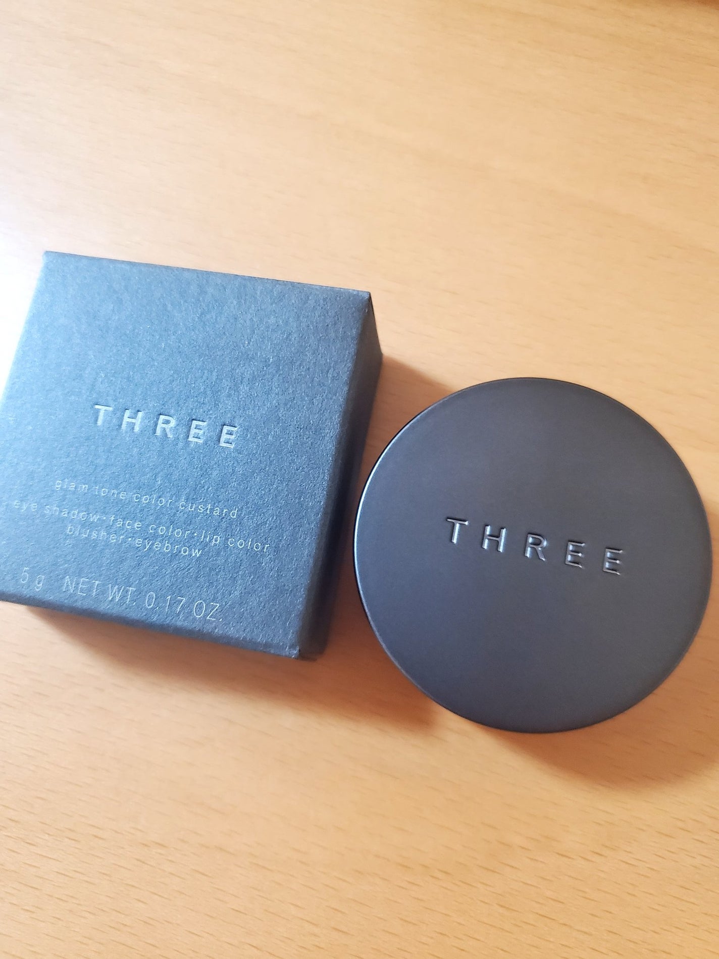 THREE グラムトーンカラーカスタード/THREE/ジェル・クリームチークを使ったクチコミ(2枚目)