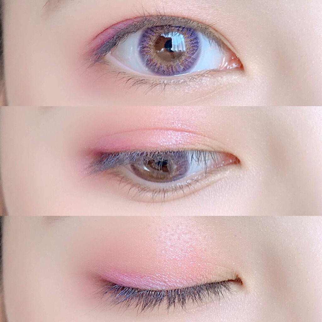 UR GLAM BLOOMING EYE COLOR PALETTE/U R GLAM/アイシャドウパレットを使ったクチコミ(2枚目)