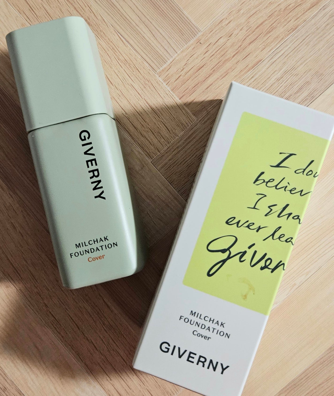 ジヴェルニー 密着カバーファンデーション/GIVERNY/リキッドファンデーションを使ったクチコミ(1枚目)