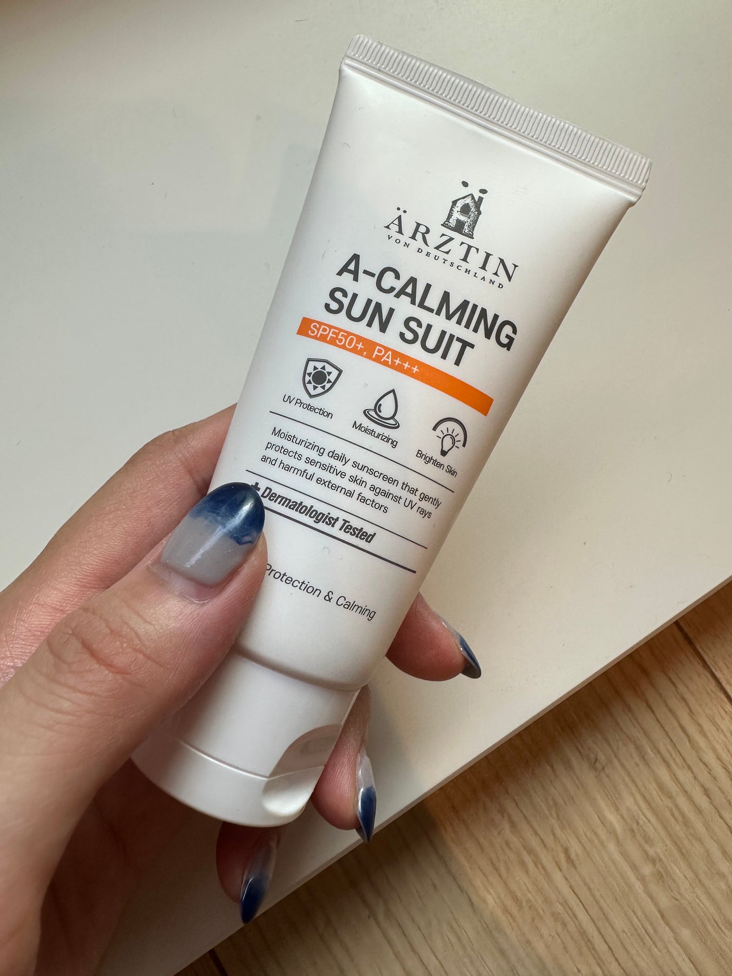 A-シルクサンスーツ/エルツティン/日焼け止めクリームを使ったクチコミ(1枚目)