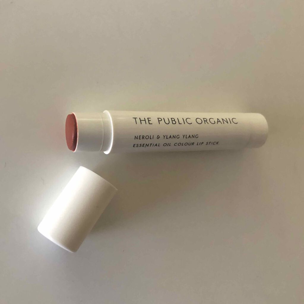 オーガニック認証 精油カラーリップスティック/THE PUBLIC ORGANIC/口紅を使ったクチコミ(1枚目)