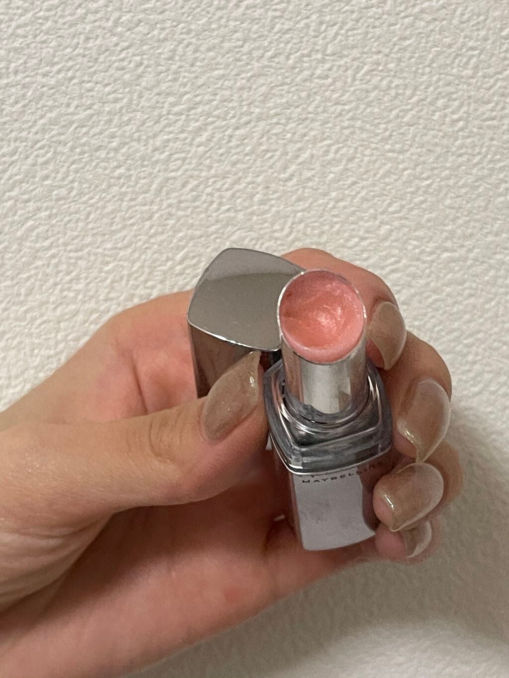 ウォーター シャイニー ボリューミー パール/MAYBELLINE NEW YORK/口紅を使ったクチコミ(2枚目)