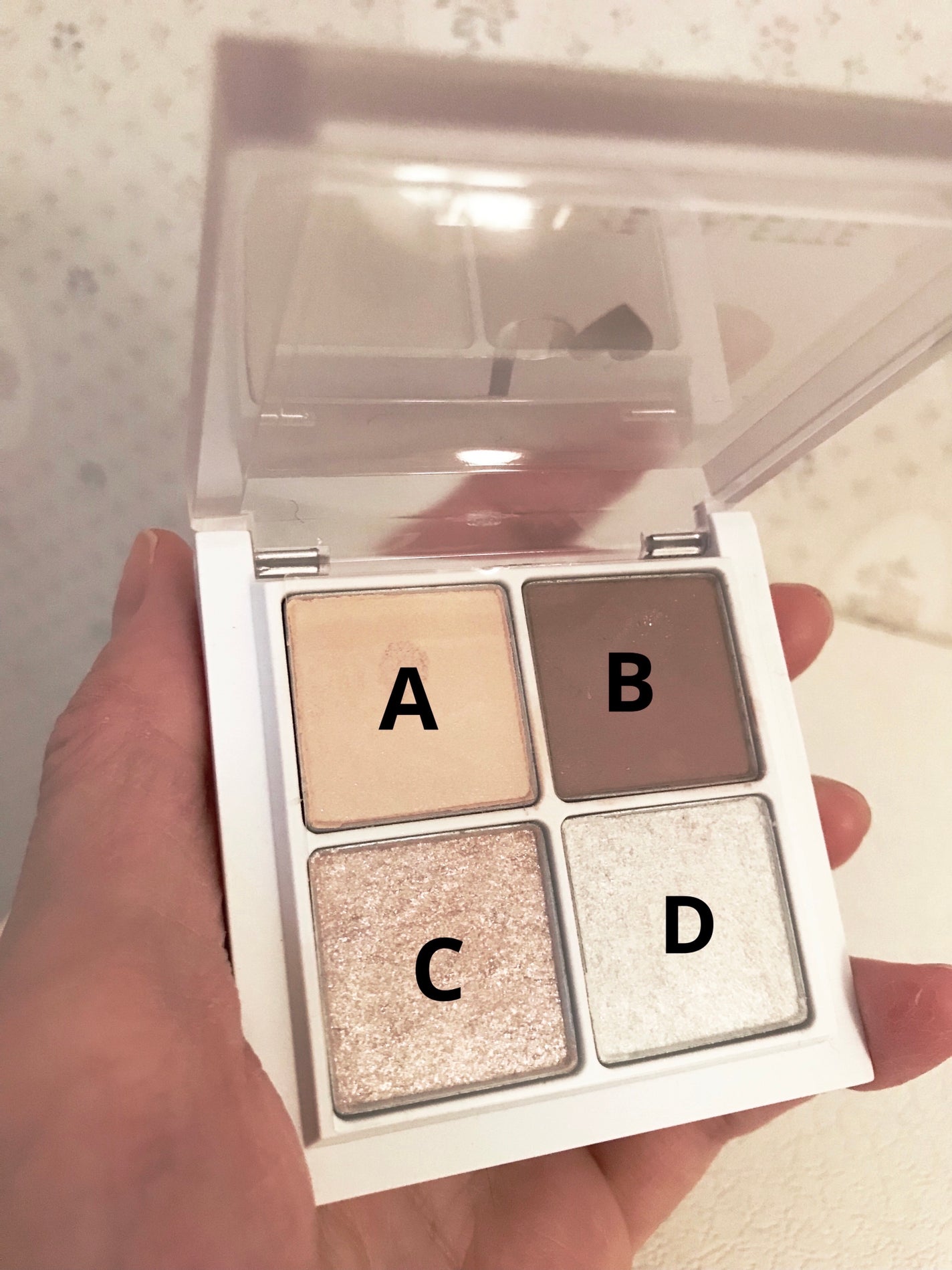 THE アイパレR/b idol/アイシャドウパレットを使ったクチコミ(4枚目)