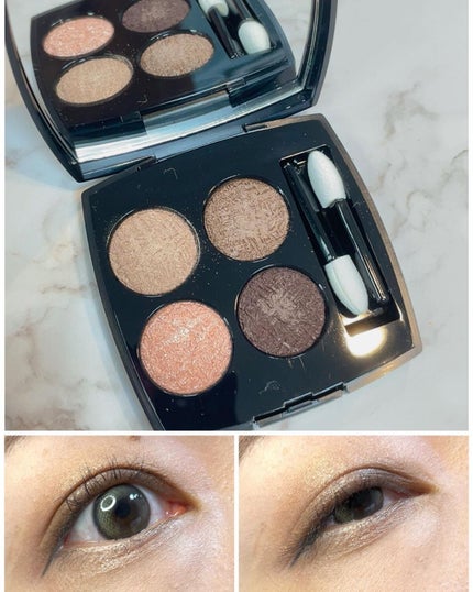 レ キャトル オンブル ツイード/CHANEL/アイシャドウパレットを使ったクチコミ(1枚目)