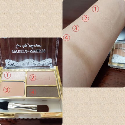 アイバッグプランパー/スウィーツ スウィーツ/アイシャドウパレットを使ったクチコミ(2枚目)