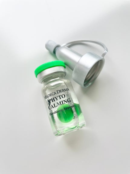 フィトカーミング マイクロバイオームアンプル/マデカダーマ/美容液を使ったクチコミ(2枚目)