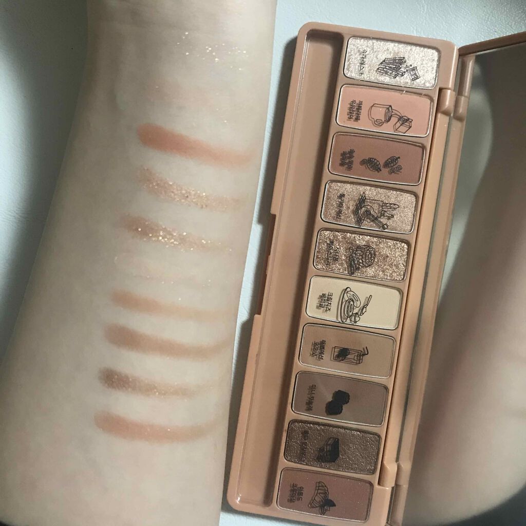 プレイカラー アイシャドウ/ETUDE/アイシャドウパレットを使ったクチコミ(2枚目)