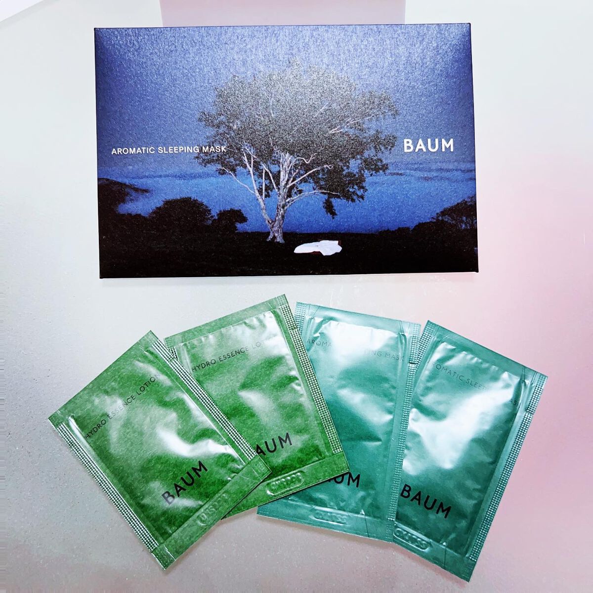 アロマティック スリーピングマスク/BAUM/フェイスクリームを使ったクチコミ（1枚目）