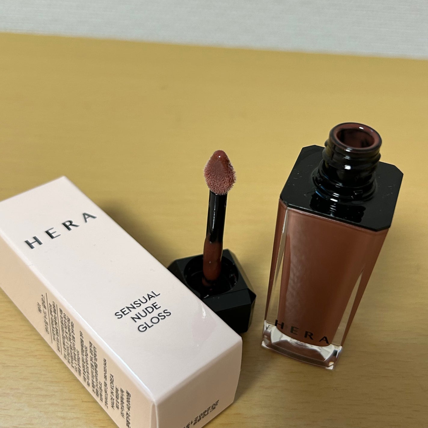 センシュアルヌードグロス/HERA/リップグロスを使ったクチコミ(3枚目)