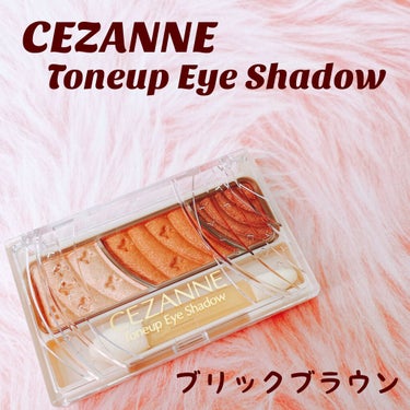 トーンアップアイシャドウ/CEZANNE/アイシャドウパレットを使ったクチコミ（1枚目）