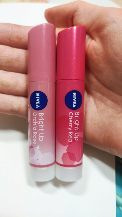 モイストピュアカラーリップ/ニベア/リップクリームを使ったクチコミ(1枚目)