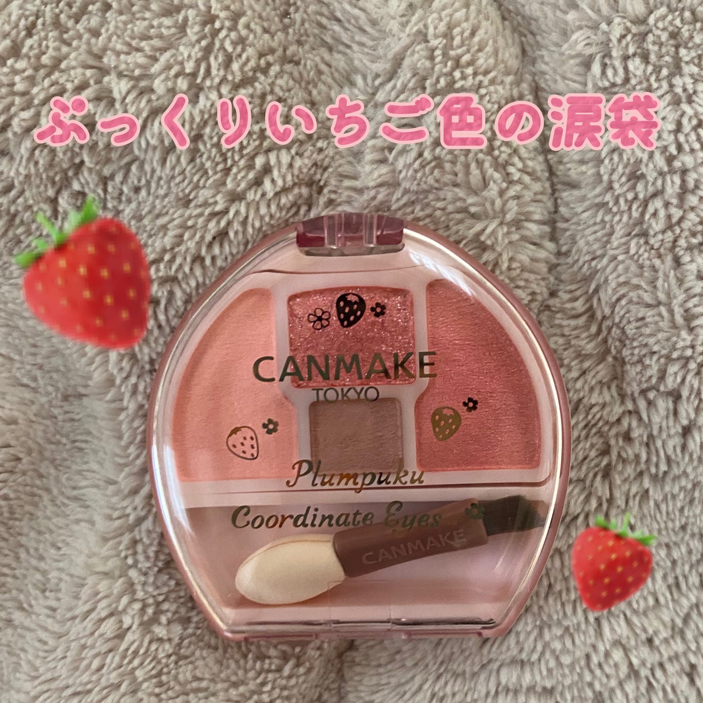 プランぷくコーデアイズ/キャンメイク/パウダーアイシャドウを使ったクチコミ(1枚目)