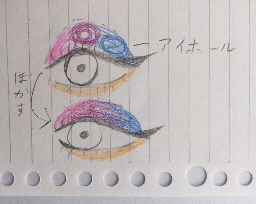 シャイニーグロウアイズD/DAISO/ジェル・クリームアイシャドウを使ったクチコミ（3枚目）