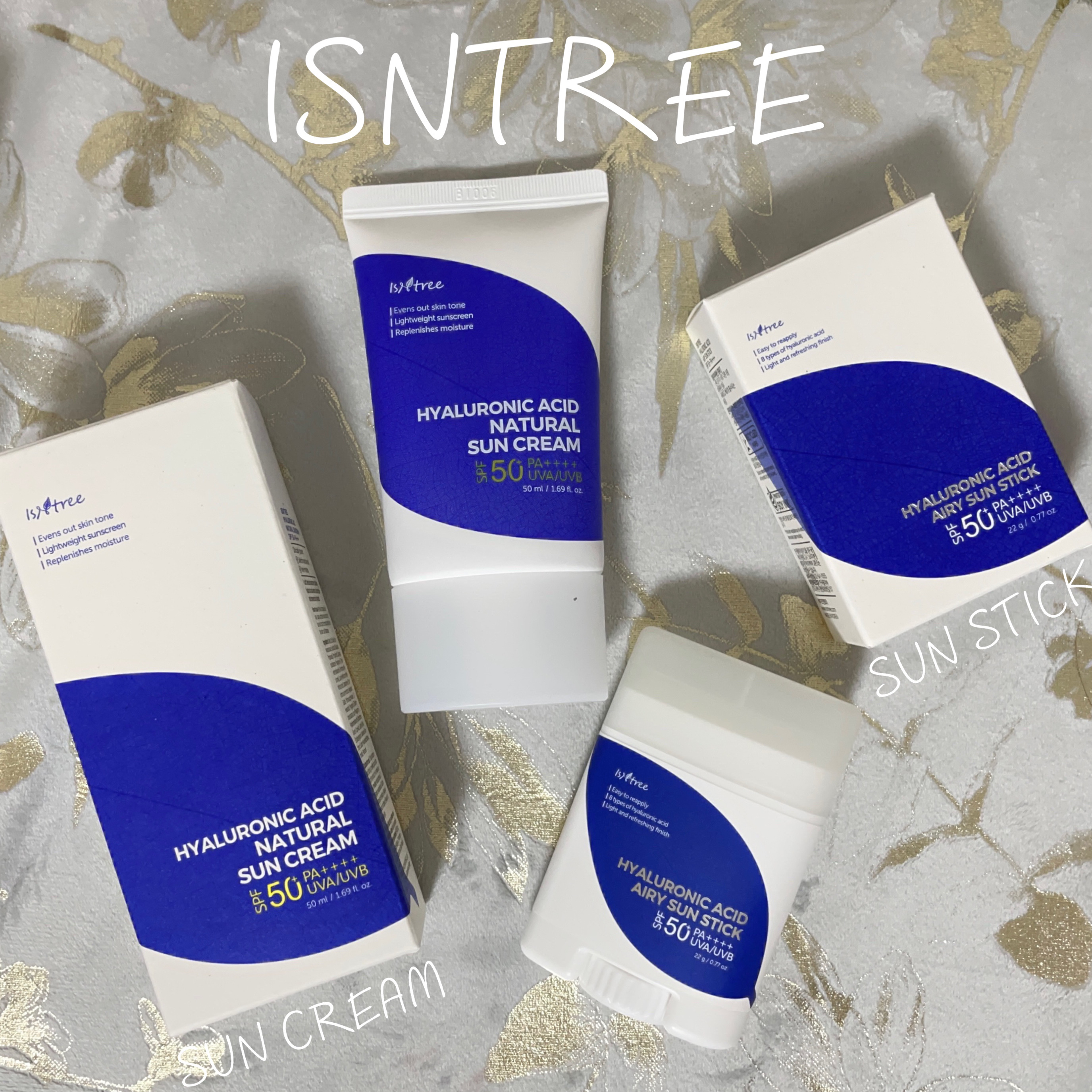 ヒアルロン酸エアリーサンスティック/Isntree/日焼け止めスティックを使ったクチコミ（1枚目）