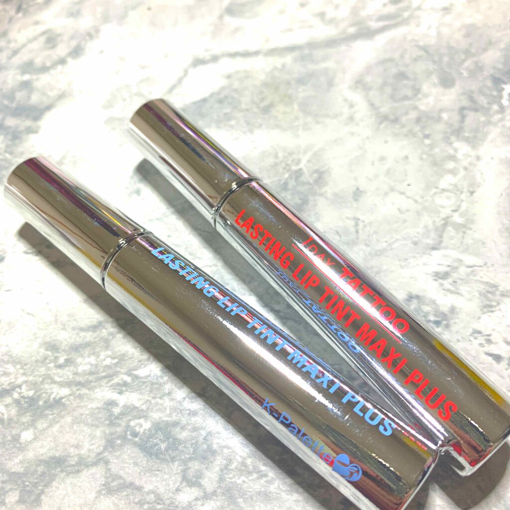 ラスティングリップティントマキシプラス 01 オーロラブルー/K-パレット/リップティントを使ったクチコミ（1枚目）