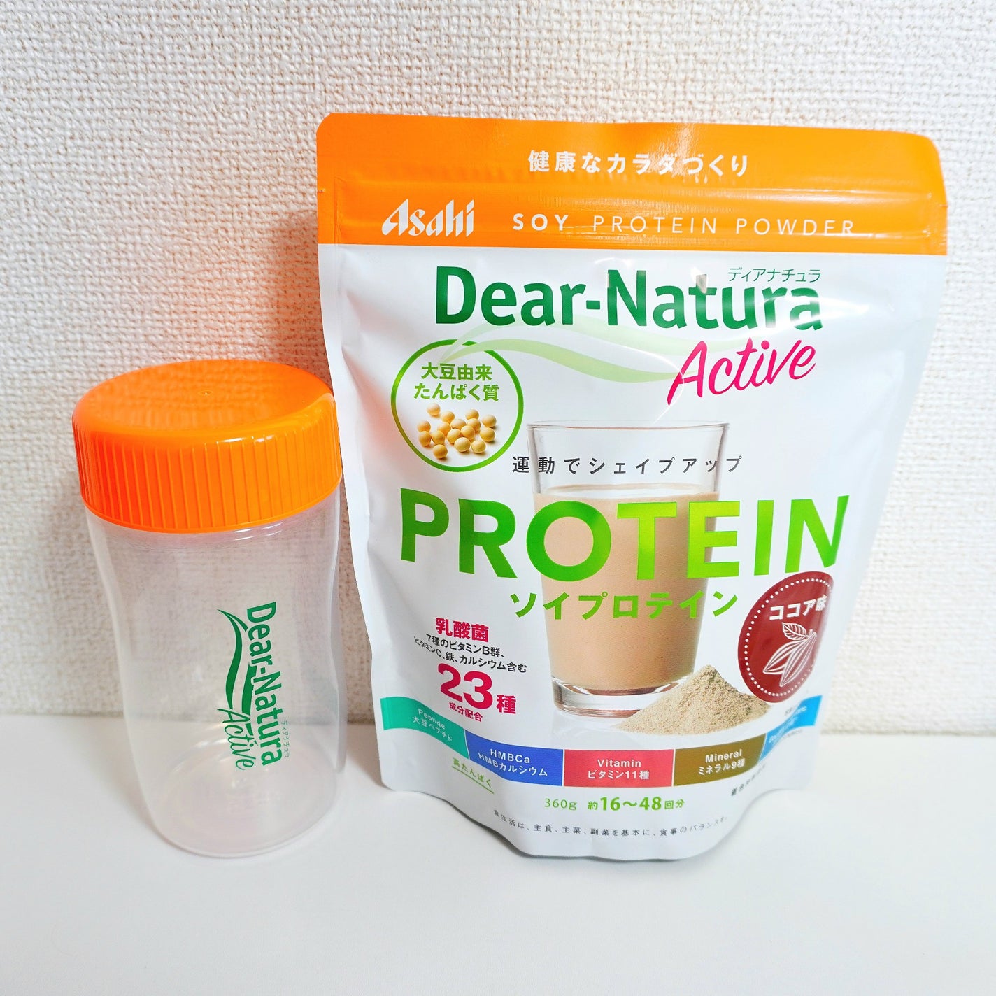 ディアナチュラアクティブ ソイプロテイン/Dear-Natura (ディアナチュラ)/ソイプロテインを使ったクチコミ(1枚目)