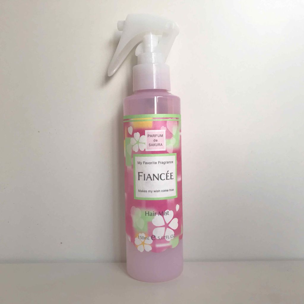 フレグランスヘアミスト さくらの香り/フィアンセ/ヘアミストを使ったクチコミ(1枚目)