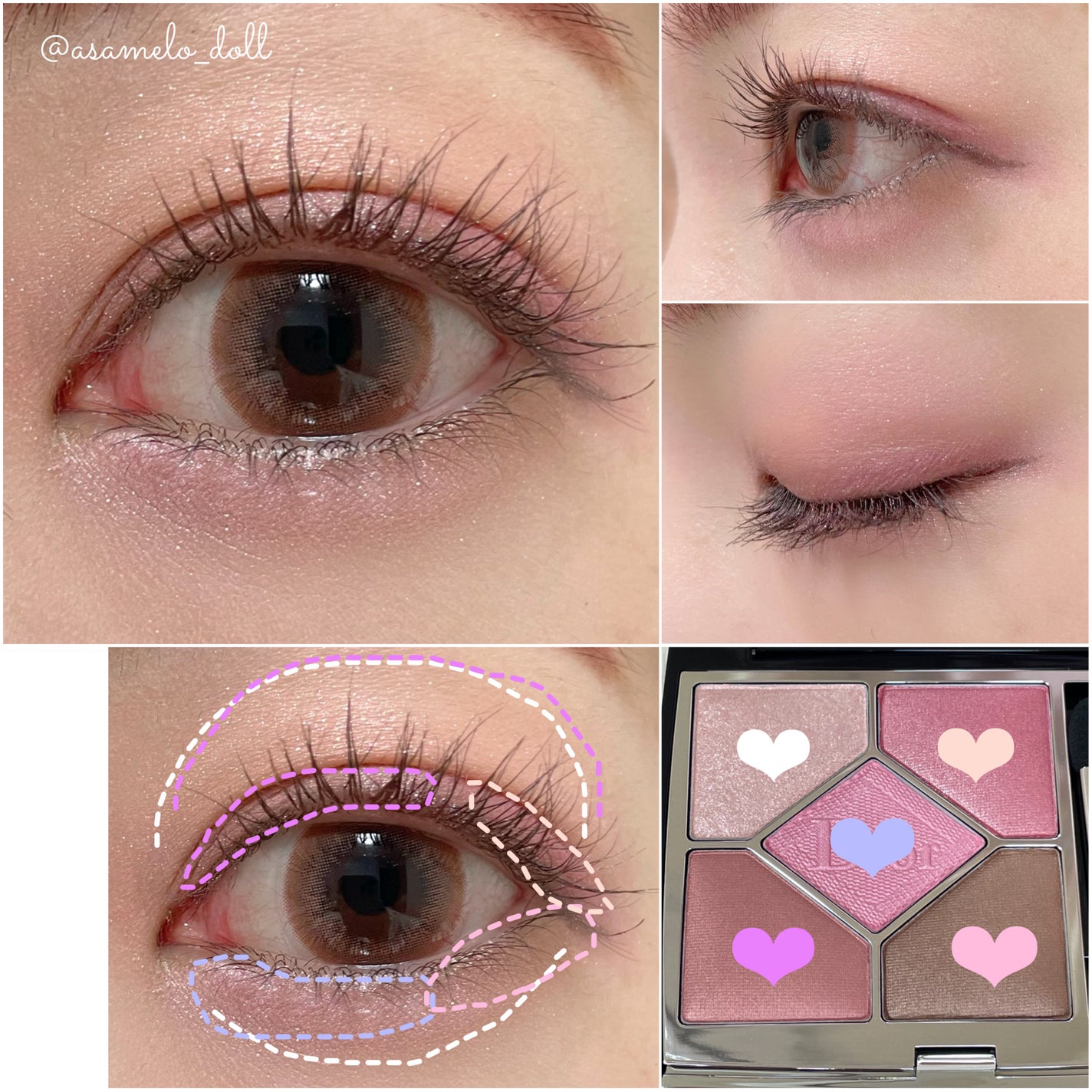 【旧】サンク クルール クチュール/Dior/アイシャドウパレットを使ったクチコミ(3枚目)