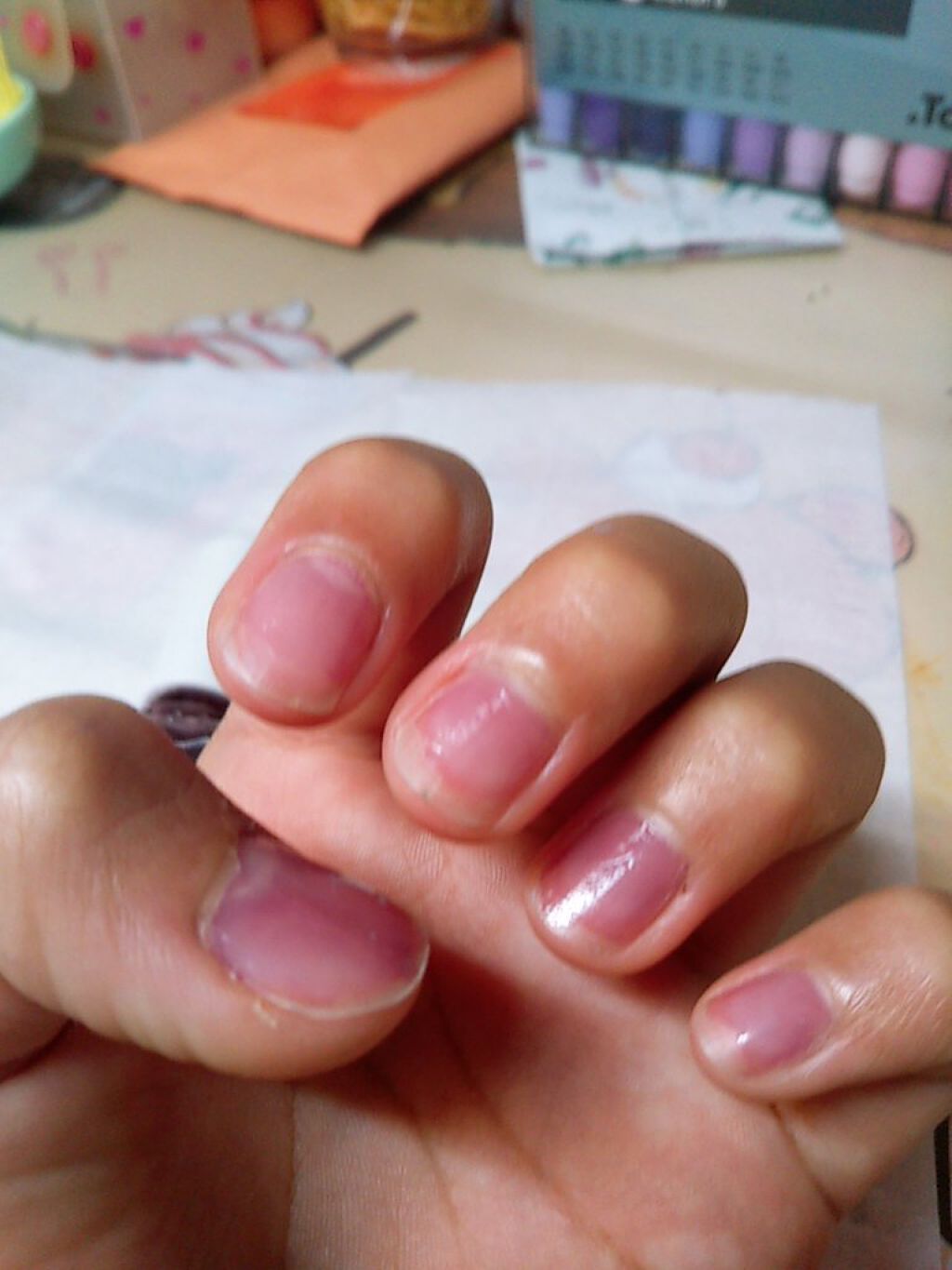 ネイルカラー/無印良品/マニキュアを使ったクチコミ(2枚目)