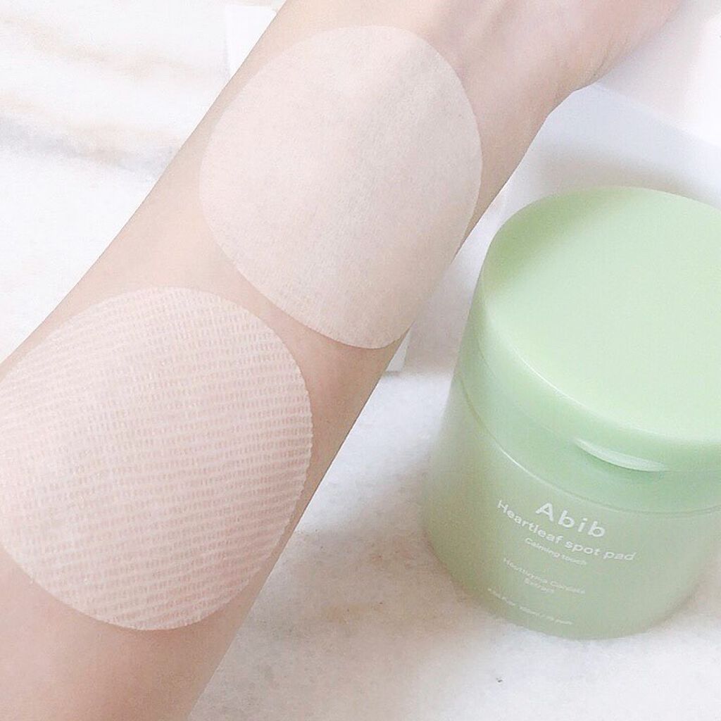 ドクダミカーミングタッチスポットパッド/Abib /トナーパッドを使ったクチコミ(6枚目)