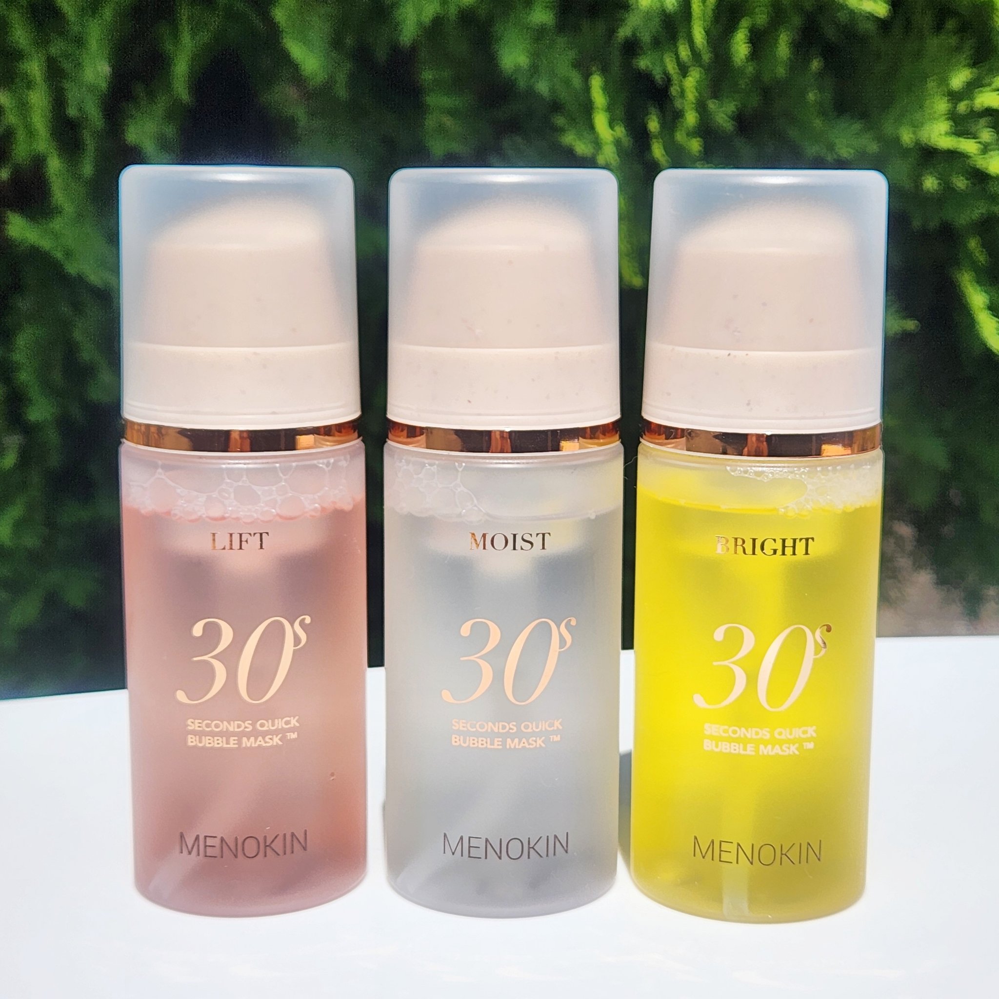 30秒クイックバブルマスク95ml リフト/MENOKIN/シートマスク・パックを使ったクチコミ（1枚目）